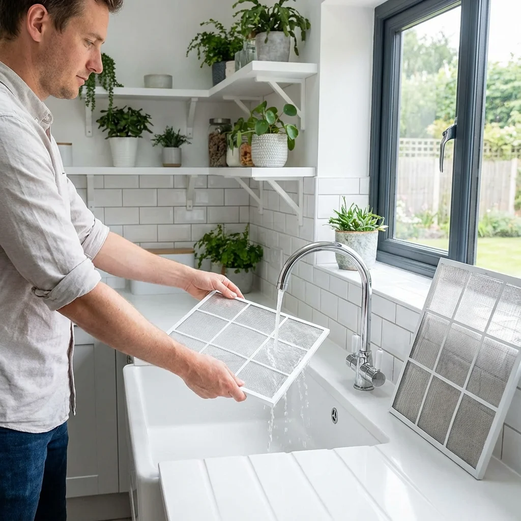 Nettoyage manuel des filtres pour l'entretien de sa climatisation
