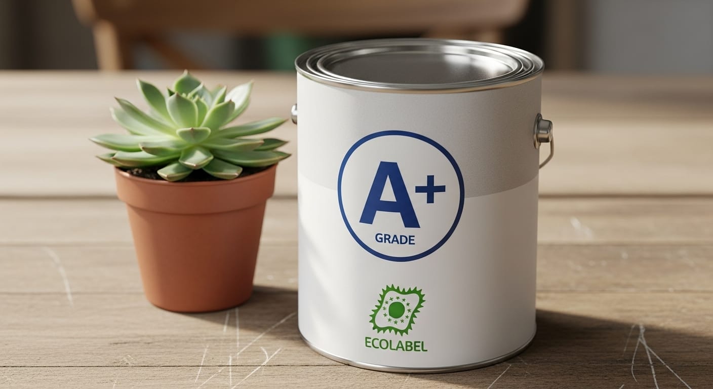 Peinture ecolabel A+